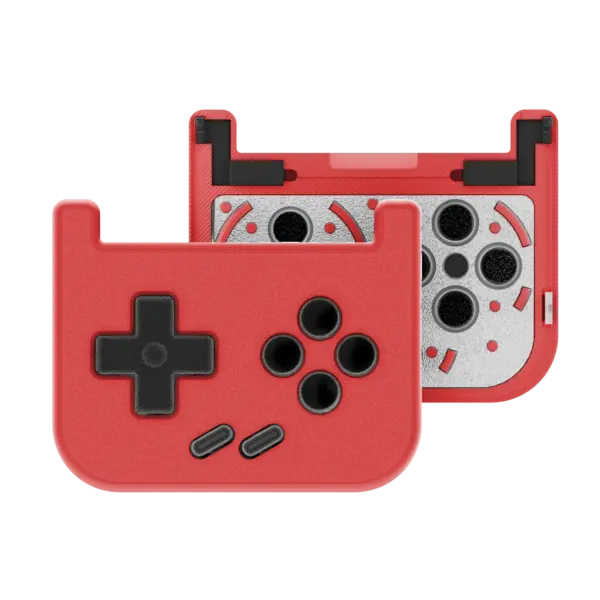 Red gaming faceplate